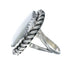 Mother of Pearl Navajo Sterling Silver Ring Size 7-1/4 SN20246